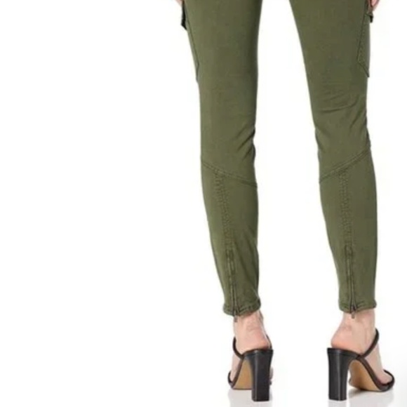 AG Adriano Goldschmied The Whitt Skinny Ankle Cargo Pants | Sz 26 | Sulfur Black - Picture 5 of 6